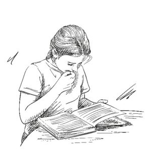 Girl reading
