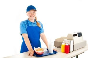 Fast food worker